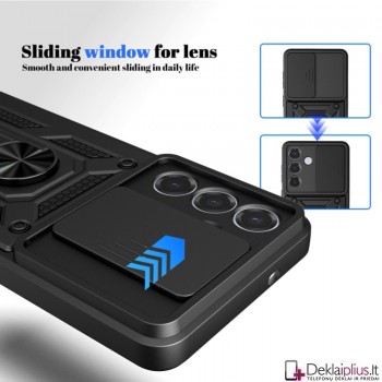 5in1 smūgiams atsparus dėklas su žiedu ir kameros apsauga (Samsung Galaxy S26 Plus) 5in1 smūgiams atsparus dėklas su žiedu ir kameros apsauga (Samsung Galaxy S26 Plus)